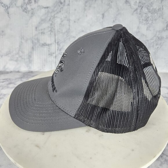 Winchester Trucker‎ Hat Gray Black Mesh Snapback Adjustable Outdoor Country - Picture 4 of 9